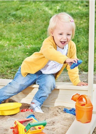 Dečiji pesčanik KINDER HOME sa podesivim krovom sa UV zaštitom