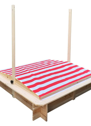 Dečiji pesčanik KINDER HOME sa podesivim krovom sa UV zaštitom