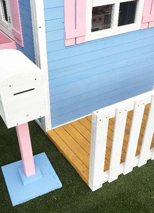 Velika drvena dečija kućica sa verandom KINDER HOME