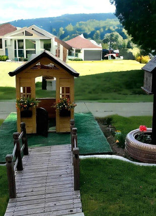 KINDER HOME Dečija kućica, drvena