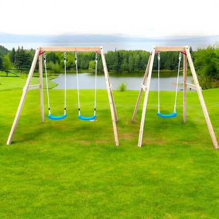 Dječja drvena ljuljaška KINDER HOME