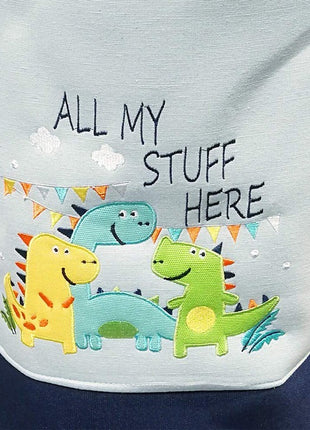 Igračka, odeća, korpa za veš, sklopiva, sa pogodnim ručkama, za dečiju sobu, spavaću sobu, dnevnu sobu - Dinosaurusi
