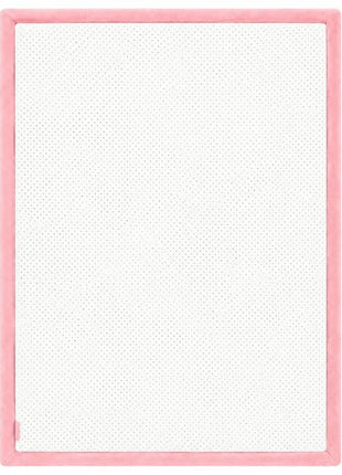 Dečiji tepih sa memorijskom penom  KINDER HOME LOLA, 150x200 cm, debljina 3,5 cm, baršunasto mekan vodootporni gornji sloj, memori pena, podloga protiv klizanja, roze