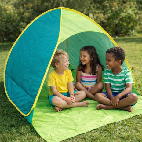 Dečiji sklopivi šator KINDER HOME sa UV zaštitom 50+ - Lagan, sklopiv, za plažu i baštu, 165×150×110 cm