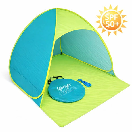 Dečiji sklopivi šator KINDER HOME sa UV zaštitom 50+ - Lagan, sklopiv, za plažu i baštu, 165×150×110 cm