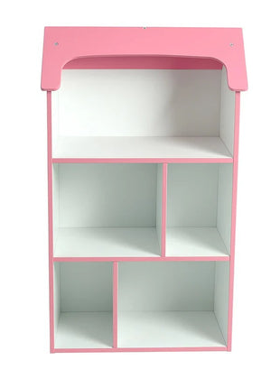 Dečija drvena polica za odlaganje igračaka i knjiga - Kuća SNOVA