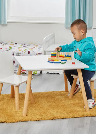 Dečiji sto sa 2 stolice KINDER HOME drveni set