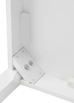 Dečiji sto sa 4 stolice KINDER HOME, drveni set za igru i učenje, beli