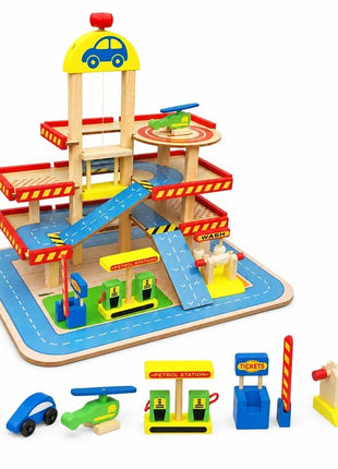 Parking KINDER HOME, višespratna garaža sa liftom, heliodromom, benzinskom pumpom i autoperionicom