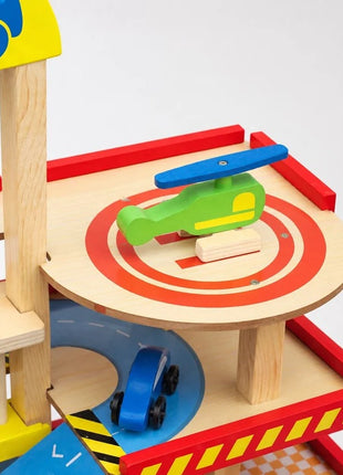 Parking KINDER HOME, višespratna garaža sa liftom, heliodromom, benzinskom pumpom i autoperionicom