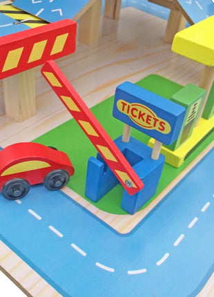 Parking KINDER HOME, višespratna garaža sa liftom, heliodromom, benzinskom pumpom i autoperionicom