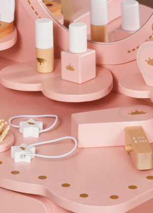 Dečiji sto za šminkanje KINDER HOME sa ogledalom, Princeza